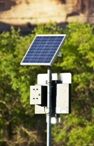 monitoring solar panel