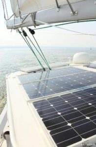 Marine solar panels