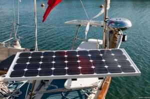 Marine solar panels