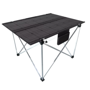 Solar powered table