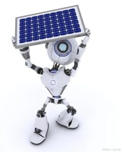 Solar powered robots